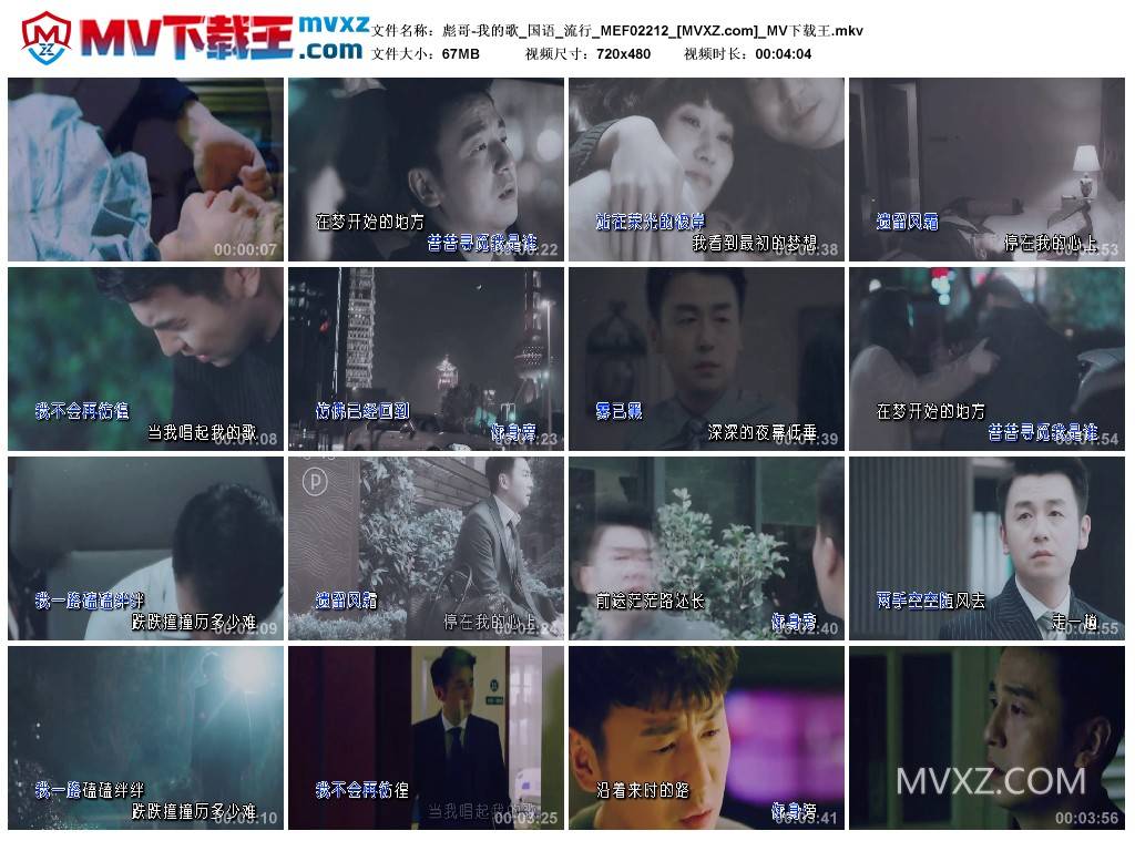 彪哥-我的歌_国语_流行_MEF02212